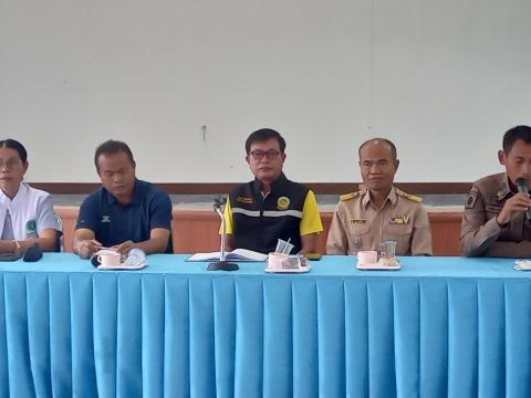 ประชุมเตรียมความพร้อมตั้งศูนย์ปฏิบัติการรักศรัทธาต้านยาเสพติด