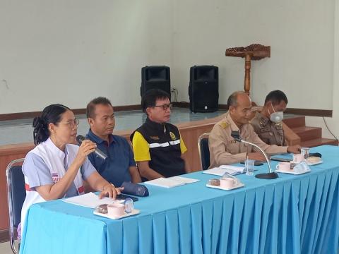 ประชุมเตรียมความพร้อมตั้งศูนย์ปฏิบัติการรักศรัทธาต้านยาเสพติด