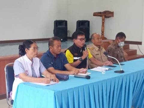 ประชุมเตรียมความพร้อมตั้งศูนย์ปฏิบัติการรักศรัทธาต้านยาเสพติด