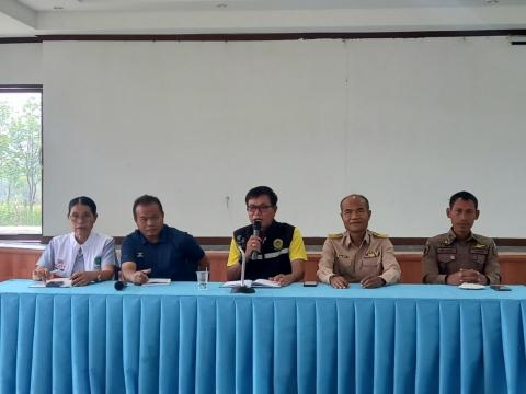 ประชุมเตรียมความพร้อมตั้งศูนย์ปฏิบัติการรักศรัทธาต้านยาเสพติด