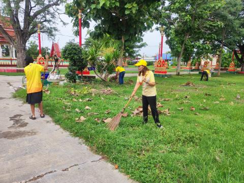 กิจกรรมของอาสาสมัครท้องถิ่นรักษ์โลก ต.แสลงพัน