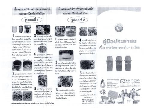 ประชาสัมพันธ์โครงการถังขยะเปียก ลดโลกร้อน