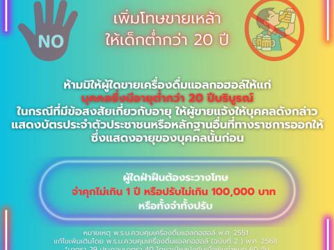 ขอเชิญชวน ลด ละ เลิกเหล้า 2568 !!เปลี่ยนชีวิต เริ่มที่ตัวคุณ!
