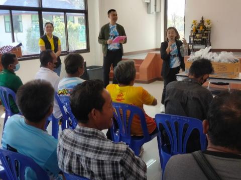 โครงการฝึกอบรมรณรงค์สาธิตการไถกลบตอซังข้าวและปลูกพืชปรับปรุงดิน