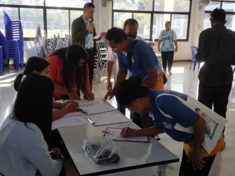 โครงการฝึกอบรมรณรงค์สาธิตการไถกลบตอซังข้าวและปลูกพืชปรับปรุงดิน